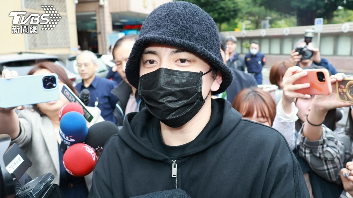 王大陸500萬元交保。（圖／TVBS）
