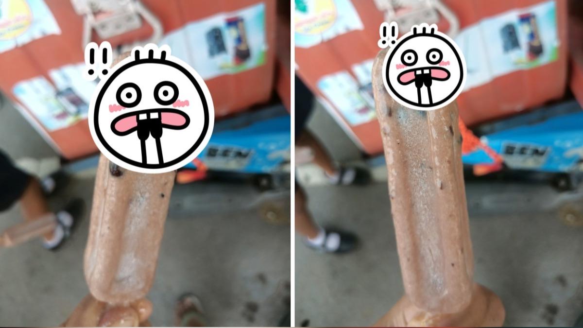 拆開冰棒驚見有蛇！清晰圓眼嚇壞泰男　網笑：高蛋白冰淇淋