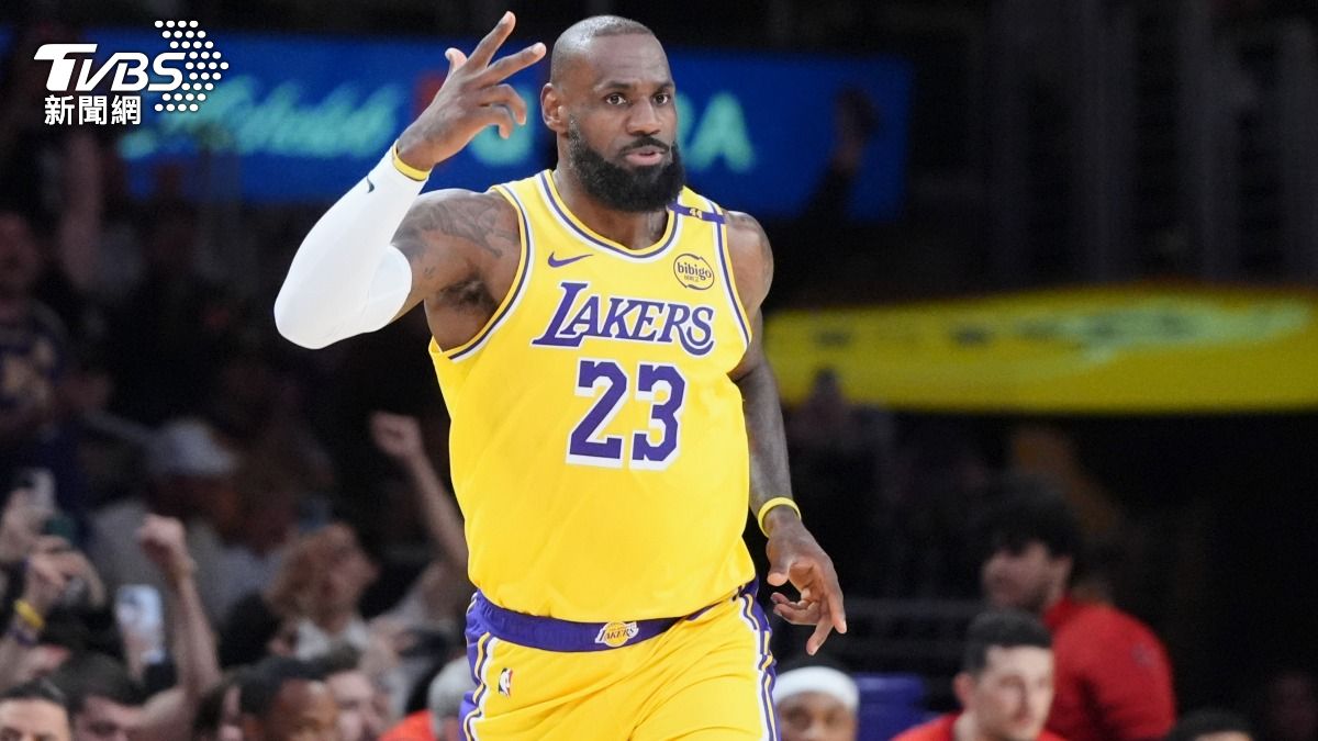 NBA史上第一人! 詹皇達生涯5萬分 率湖人7連勝