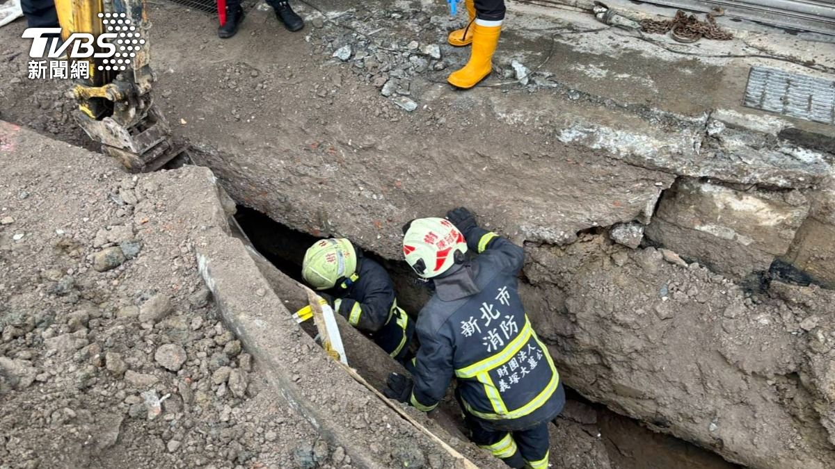 快訊/新北樹林汙水道工程「路面突塌陷」 70歲工人遭活埋亡
