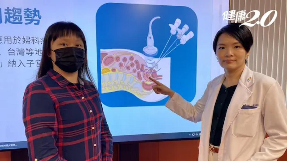 44歲林女被診斷為子宮腺肌症，39歲起就有月經量大、嚴重經痛等問題。（圖／TVBS《健康2.0》）