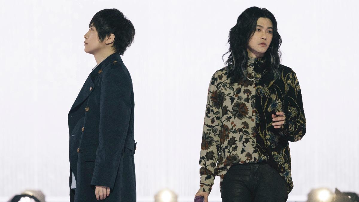 阿信相當欣賞聖皓的創作,〈偶像〉詞曲一次過關。(圖/相信音樂提供)