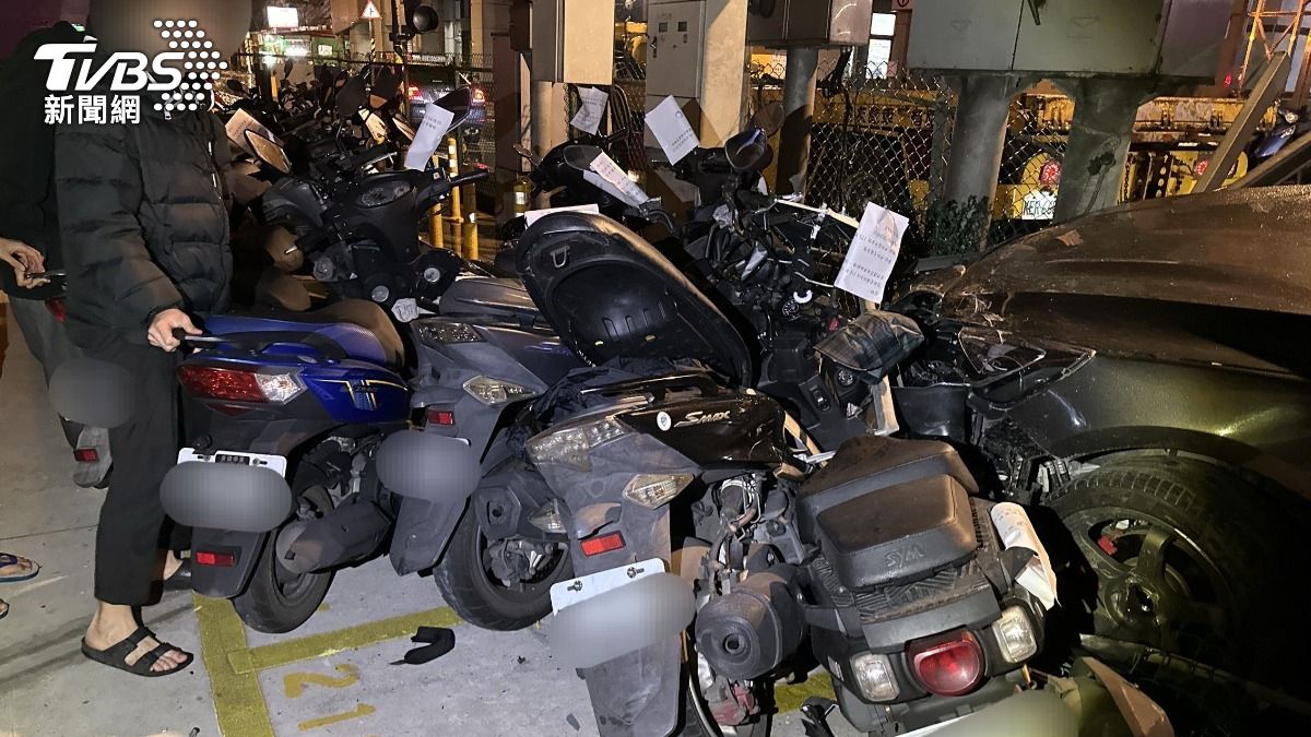 偷開姊姊車夜遊烘爐地!少年「連撞17機車」家屬稱沒錢賠要告就告