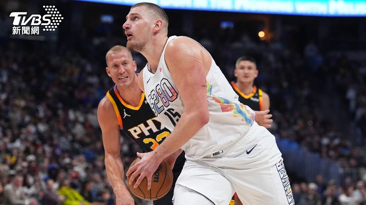 約基奇再次締造NBA歷史新紀錄。(圖/達志影像美聯社)