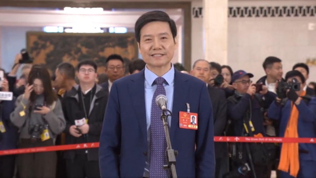 小米雷軍兩會受訪 強調堅持創新之路(圖/CCTV+)