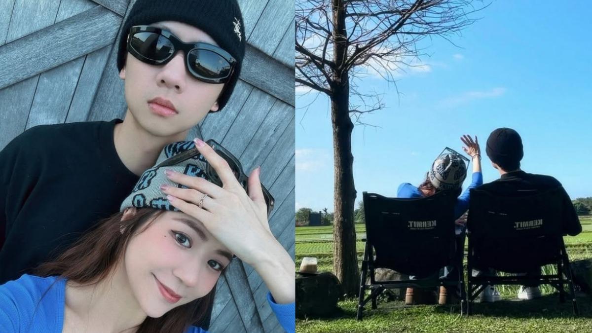 昔熱戀郭書瑤！男星穩交4年空姐求婚成功　曬婚戒宣布當家人