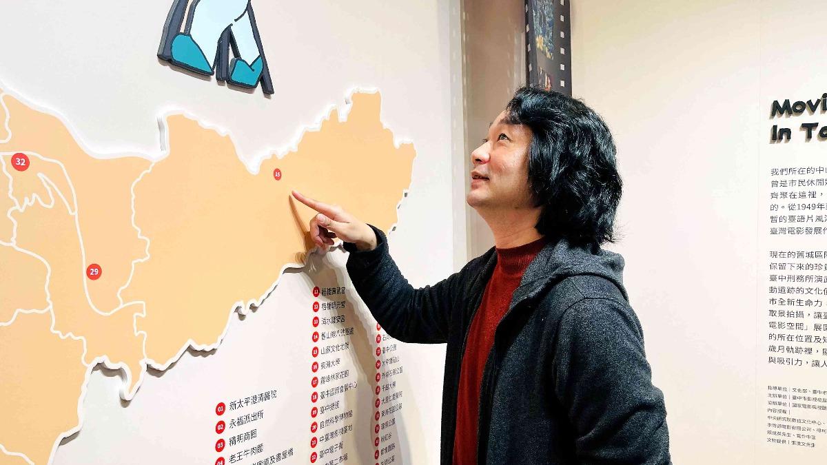 導演樓一安受台中影視局邀請,到中山73舉辦講座。(圖/海鵬影業提供)