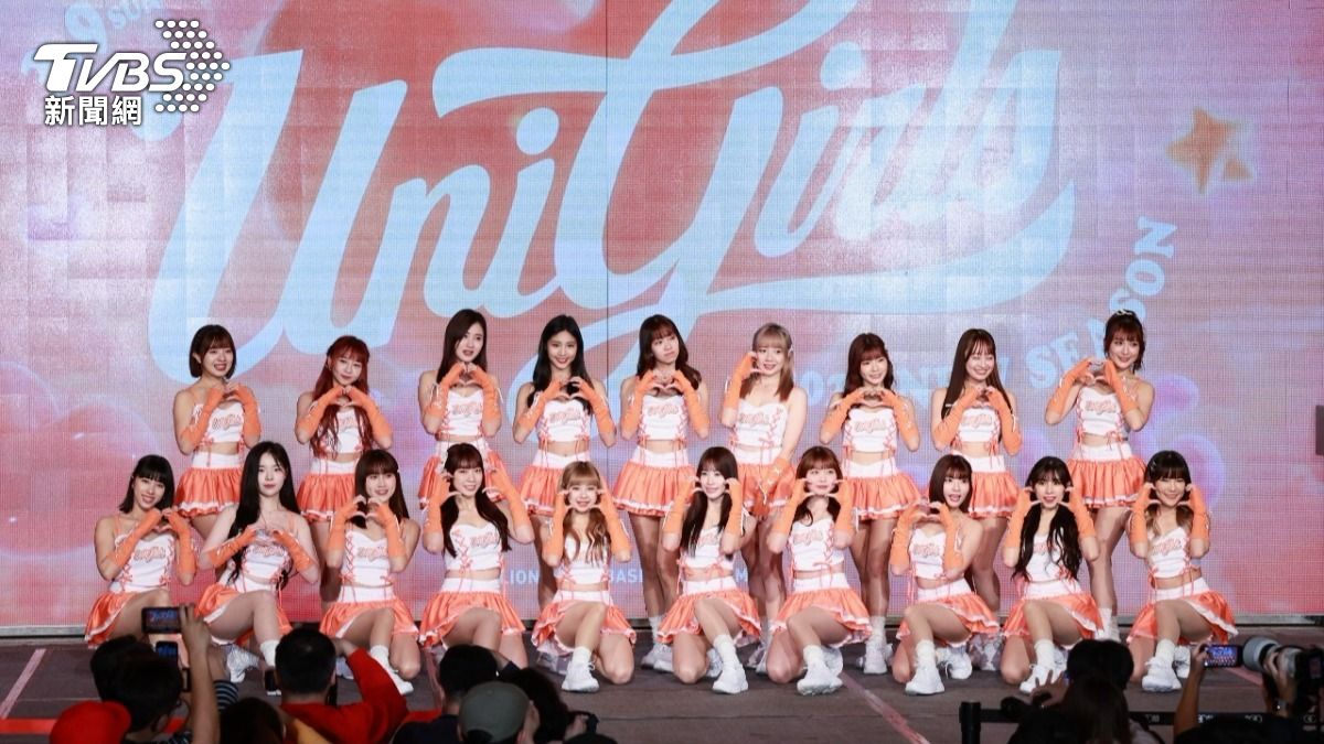 女孩們出席新球季發表會。(圖/趙世平攝)