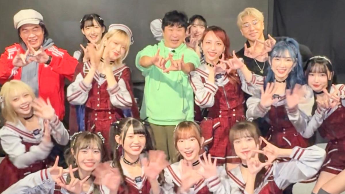 AKB48 Team TP感謝胡瓜給機會。(圖/好言娛樂提供)