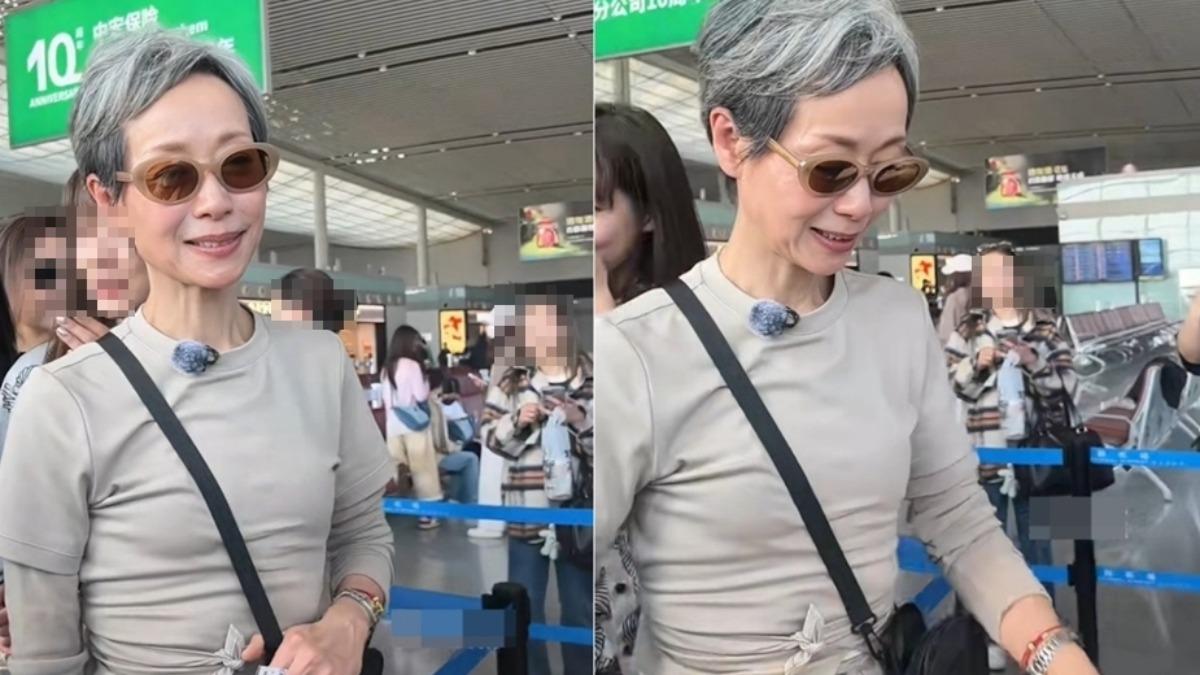 現年62歲的葉童近況曝光。（圖／翻攝小紅書）