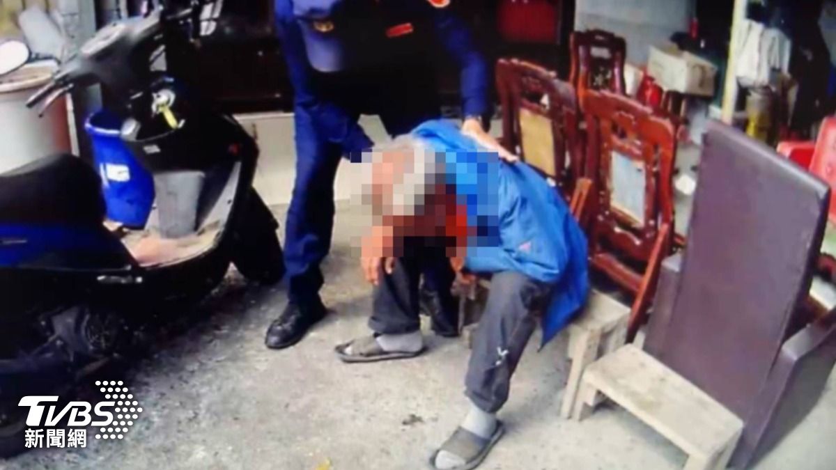 潘翁卻因無錢就醫而躊躇不前。(圖/TVBS)