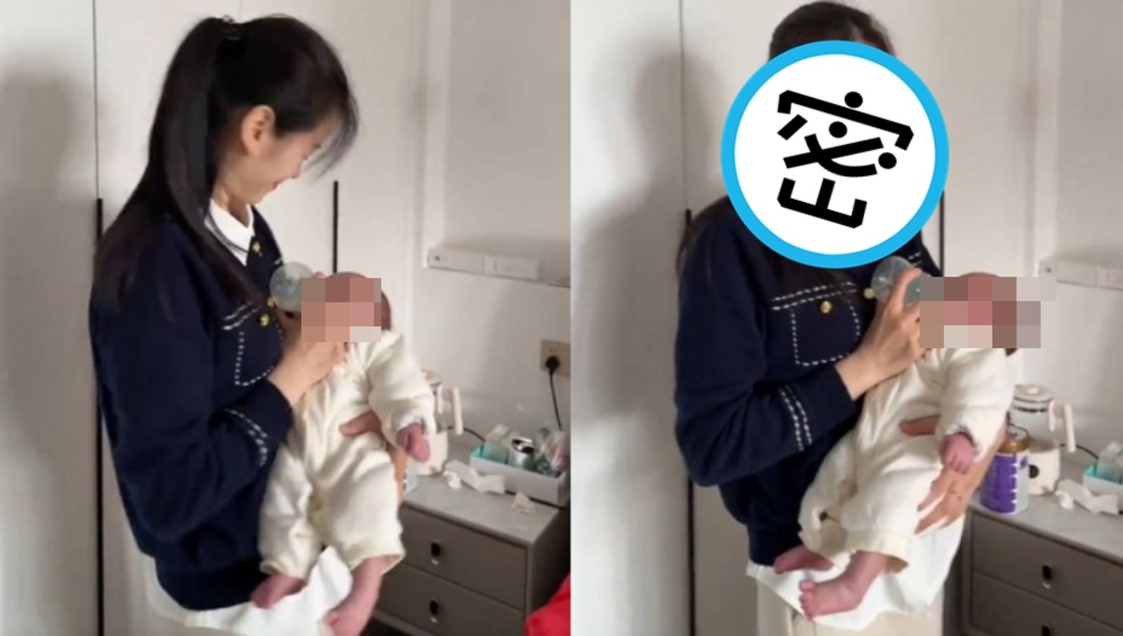 逆天婆婆帶孫!39歲辣嬤抱孫餵奶影片瘋傳 網驚:神仙奶奶