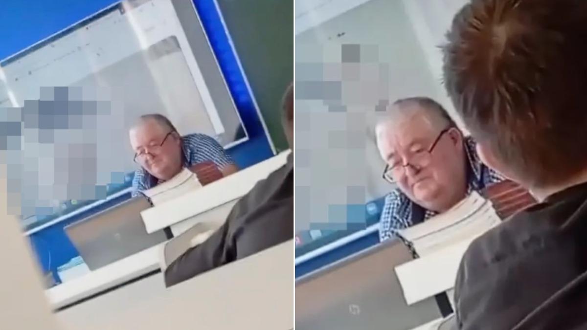 俄國男師上課看裸女A片!投影沒關「全播給學生看」畫面曝