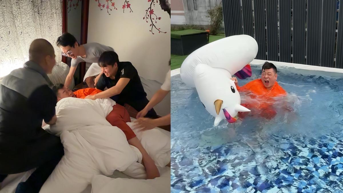 孫德榮突遭架走!被丟進水池急喊「不會游泳」 出自傳爆他鬧翻秘辛