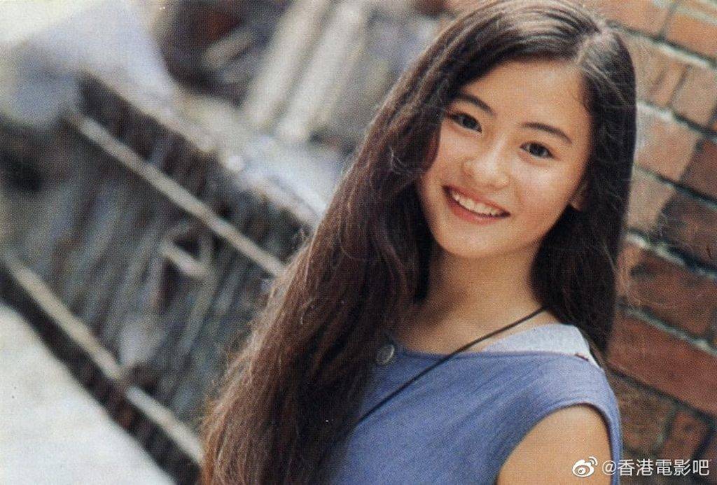 張柏芝年輕時美得驚為天人。(圖/翻攝自微博)