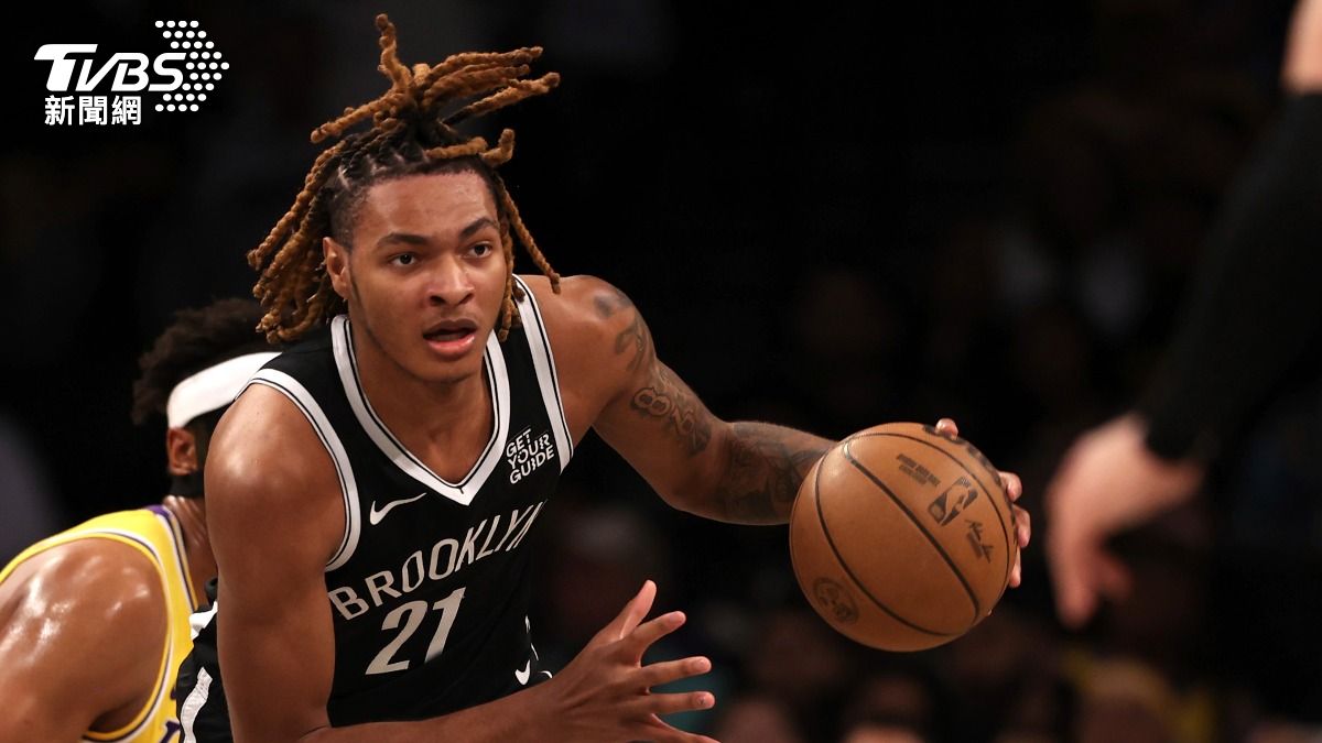 籃網小將克勞尼拿下全隊最高19分。(圖/達志影像美聯社)