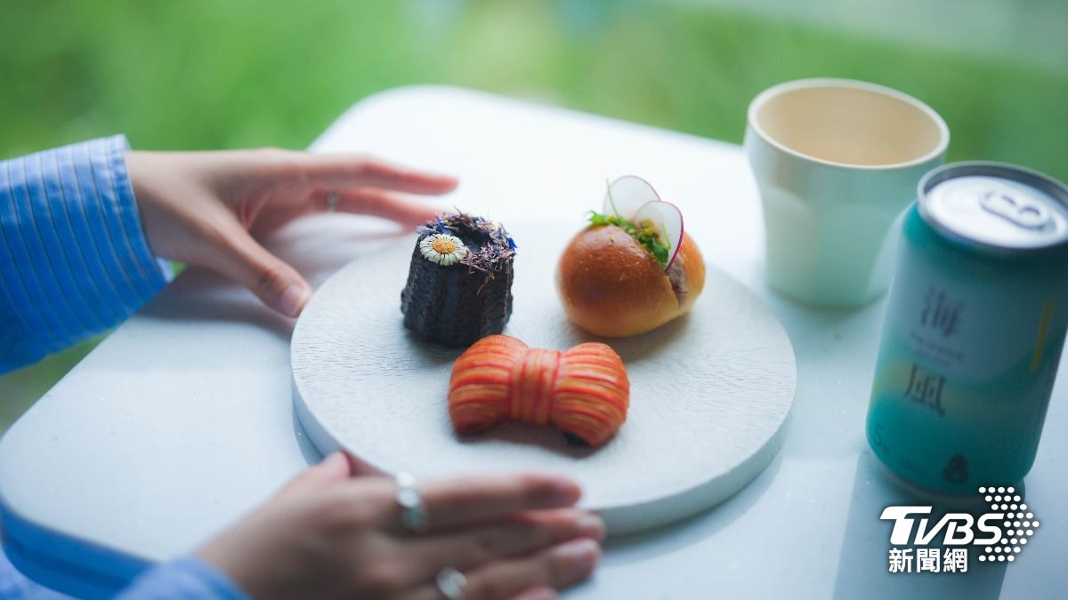 海風號夏季路線餐點開箱。（圖／華子琛攝）