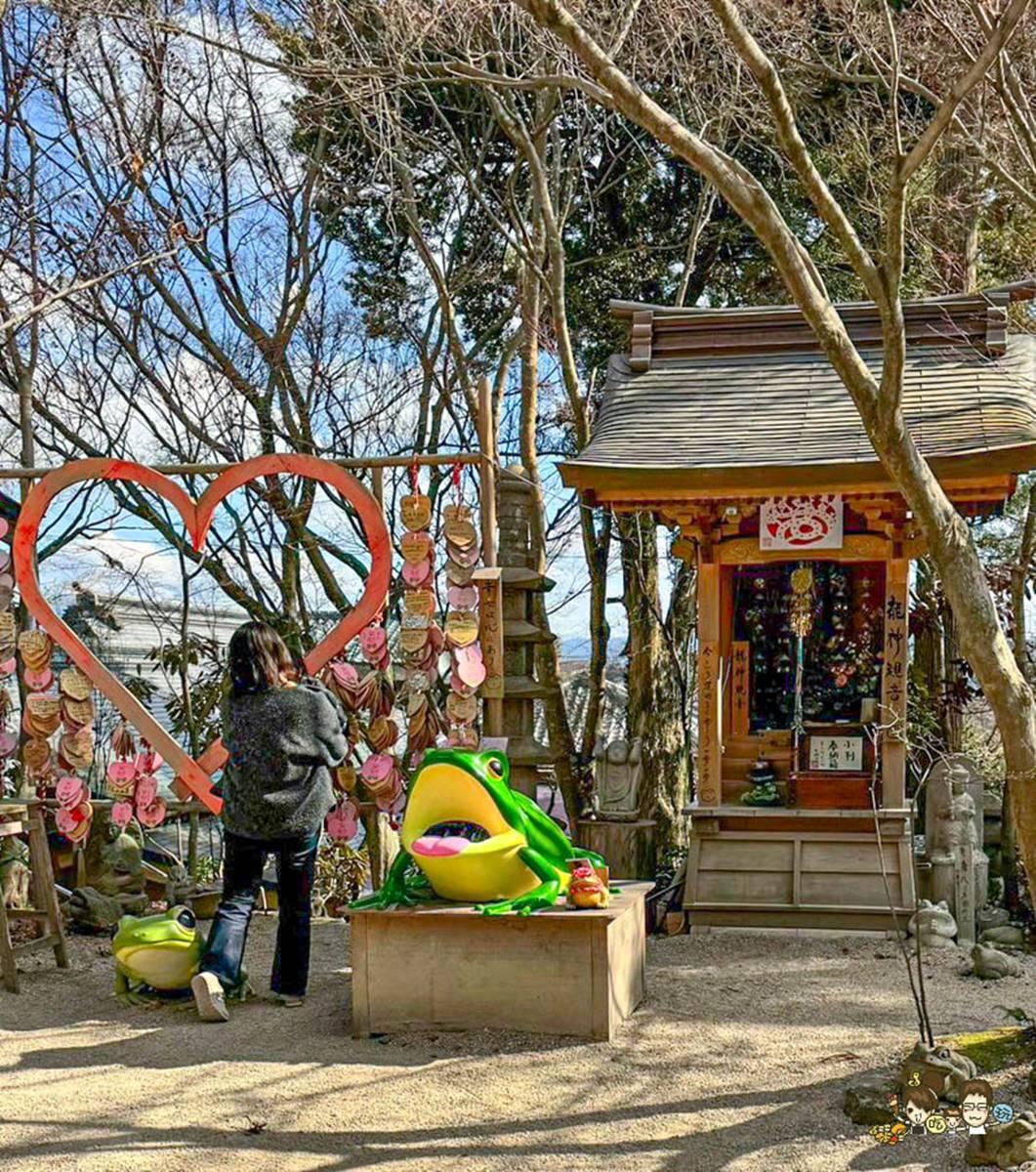 如意輪寺也可以祈求與愛情、良緣相關的願望喔！（圖／跟著尼力吃喝提供）