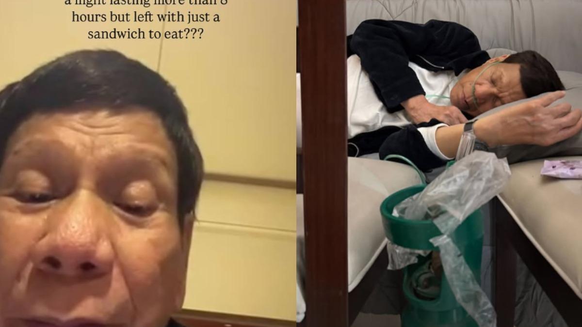 杜特蒂押送海牙!女兒怒轟不當對待:搭機8小時只有一個三明治