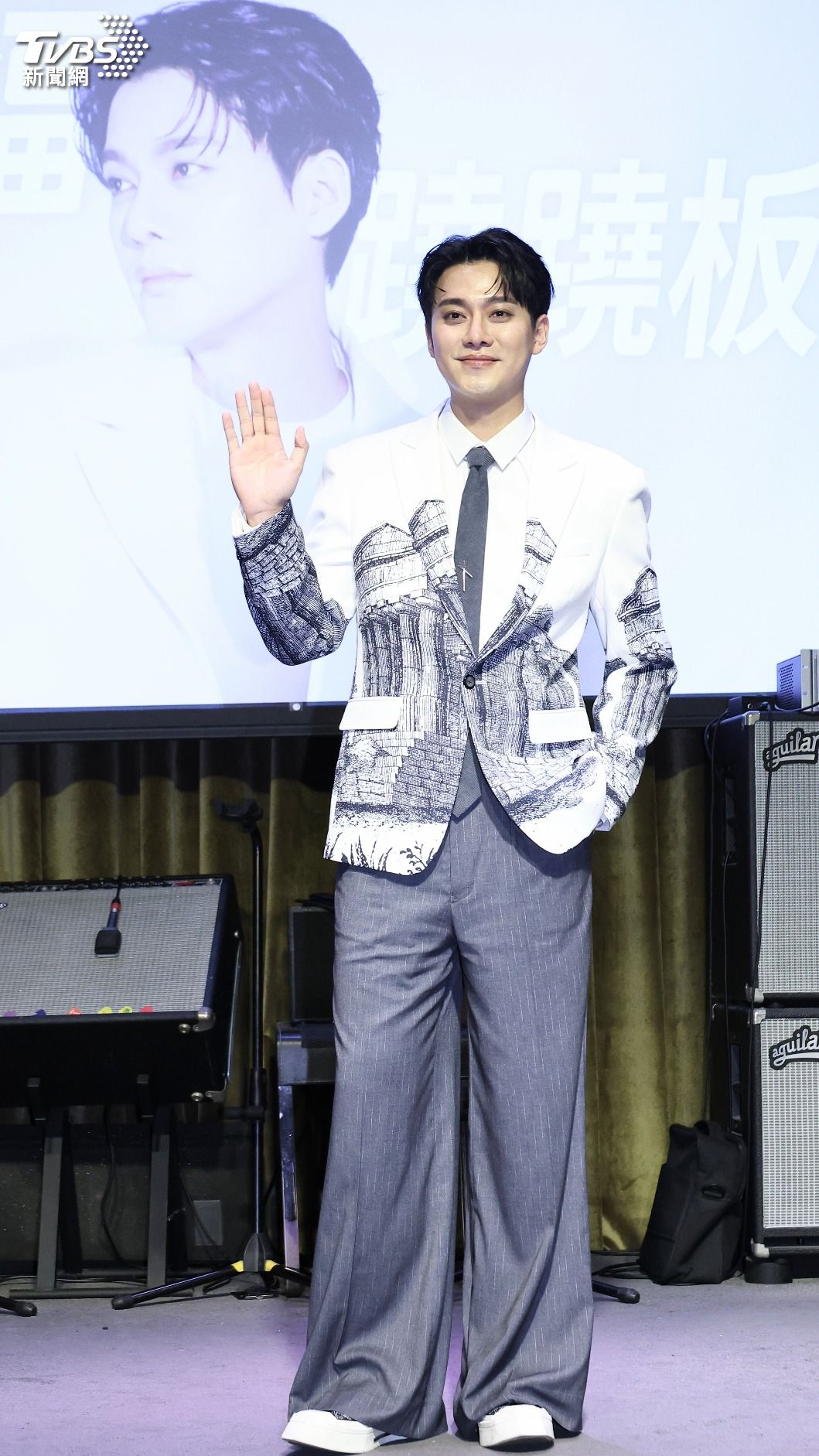 李唯楓否認結婚喜訊。(圖/張哲鳴攝)