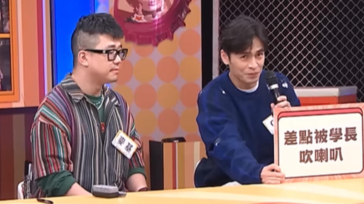 Gino(右)在軍中的靠山意圖不軌。(圖/翻攝自11點熱吵店YouTube)