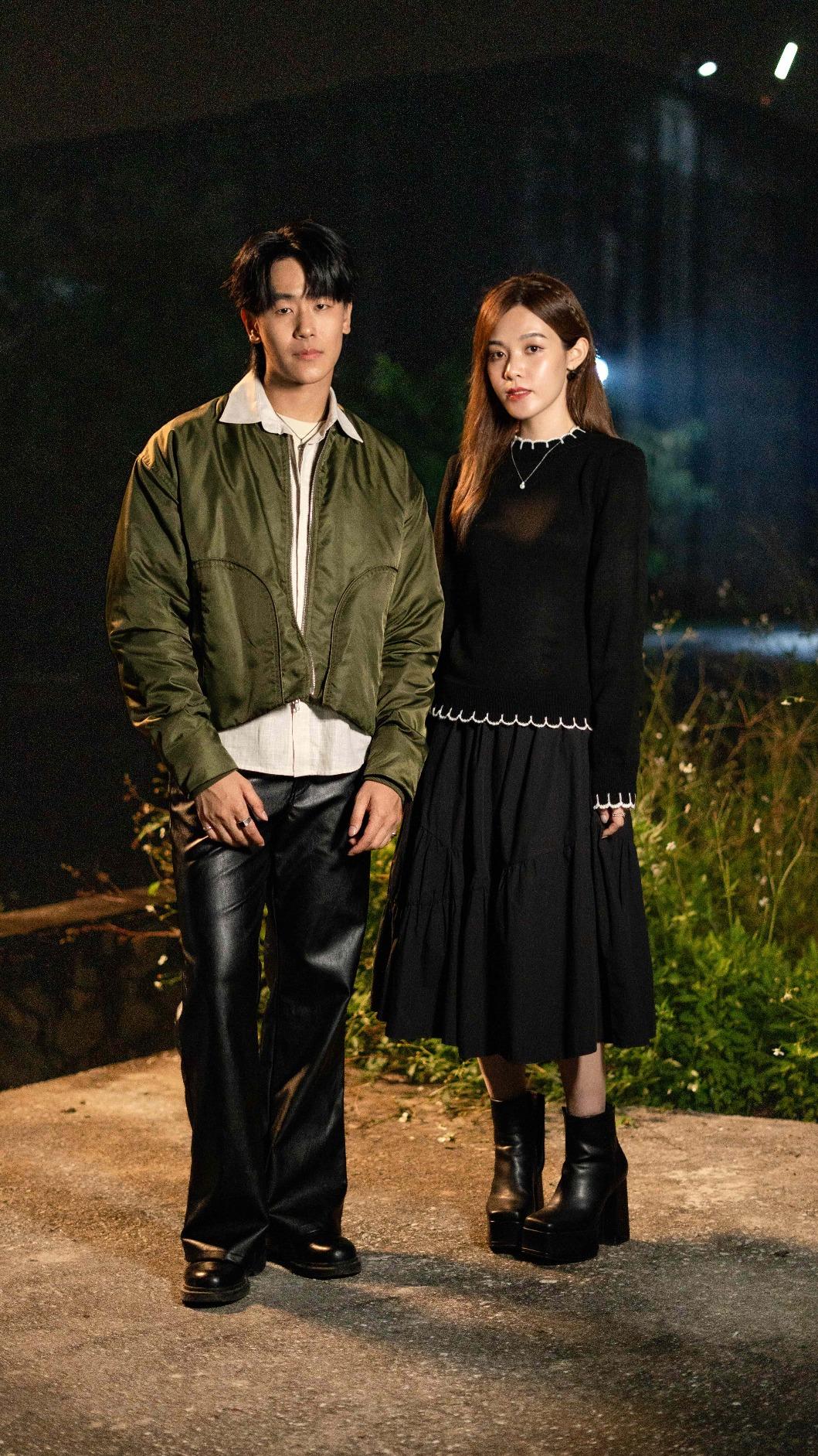李佳歡跟Sherman卓振聲推出全新單曲〈有話沒說〉。(圖/華納音樂 X Cross Ratio娛樂提供)