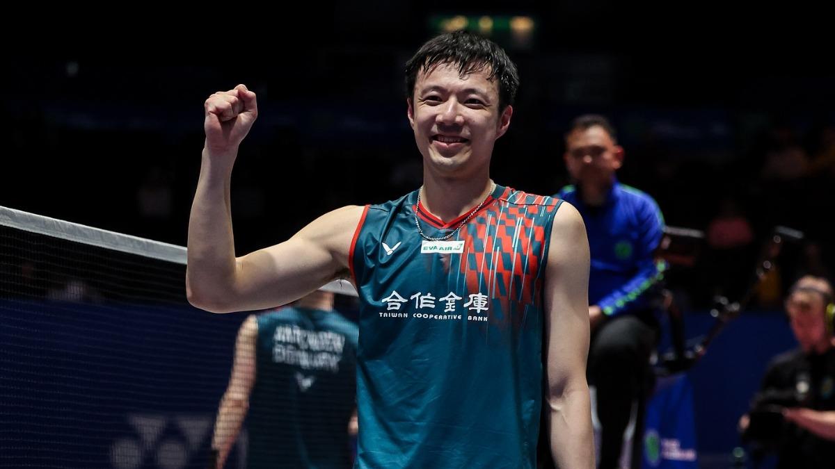 全英羽球賽/王子維直落二擊敗世界第3 攜手李佳豪晉8強