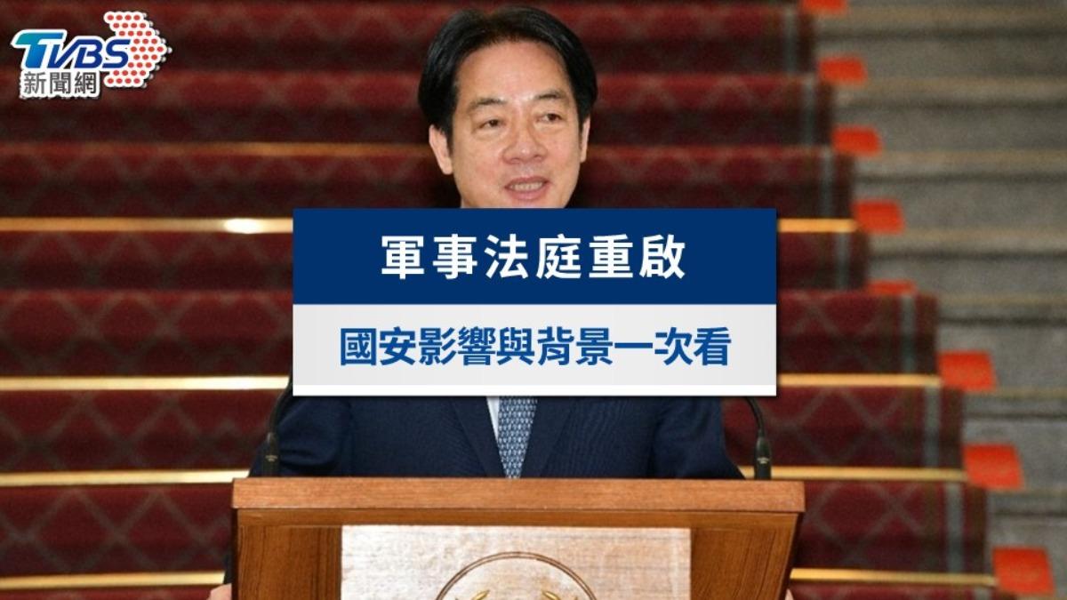 軍事審判-賴清德-軍法-軍事法庭-國安高層會議