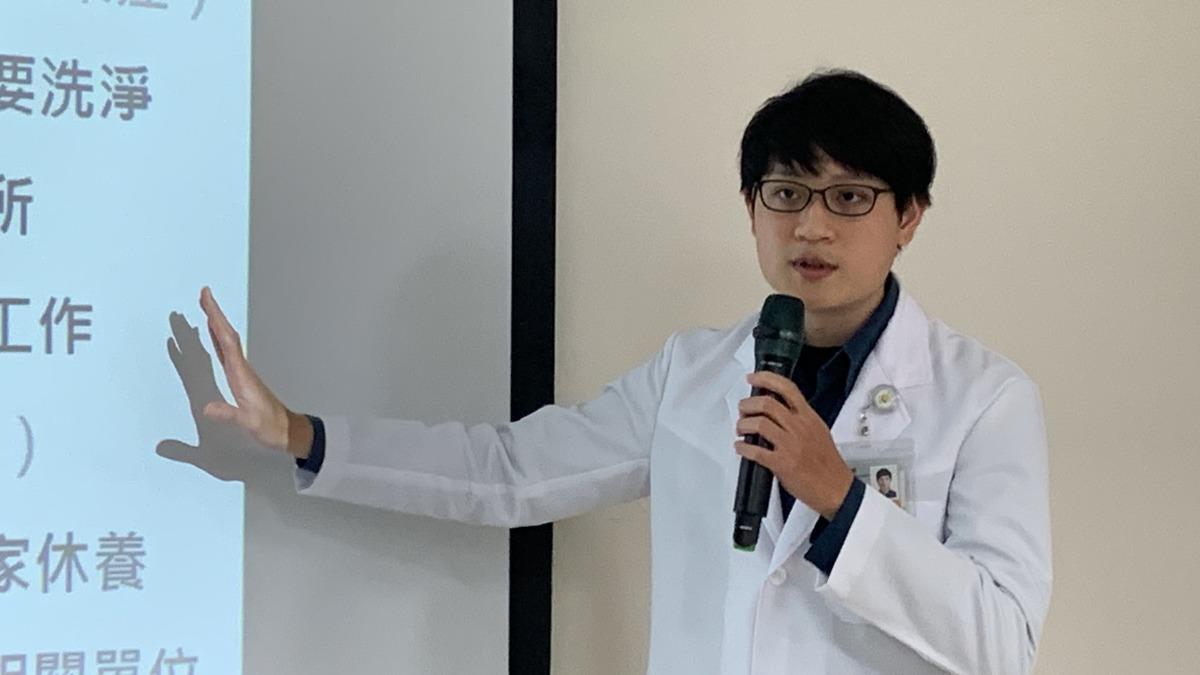 臺中醫院小兒感染科徐浩庭。(圖/台中醫院提供)