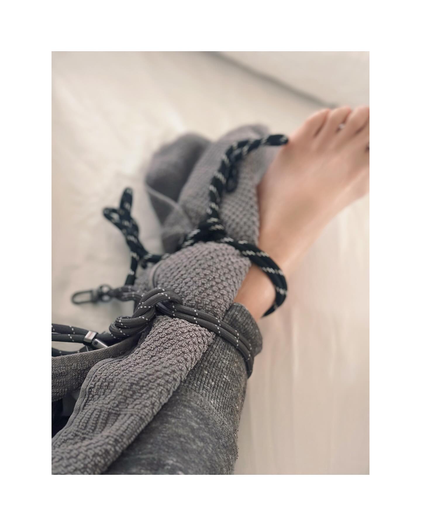夏于喬先前左腳腳踝韌帶斷裂。(圖/翻攝自臉書)