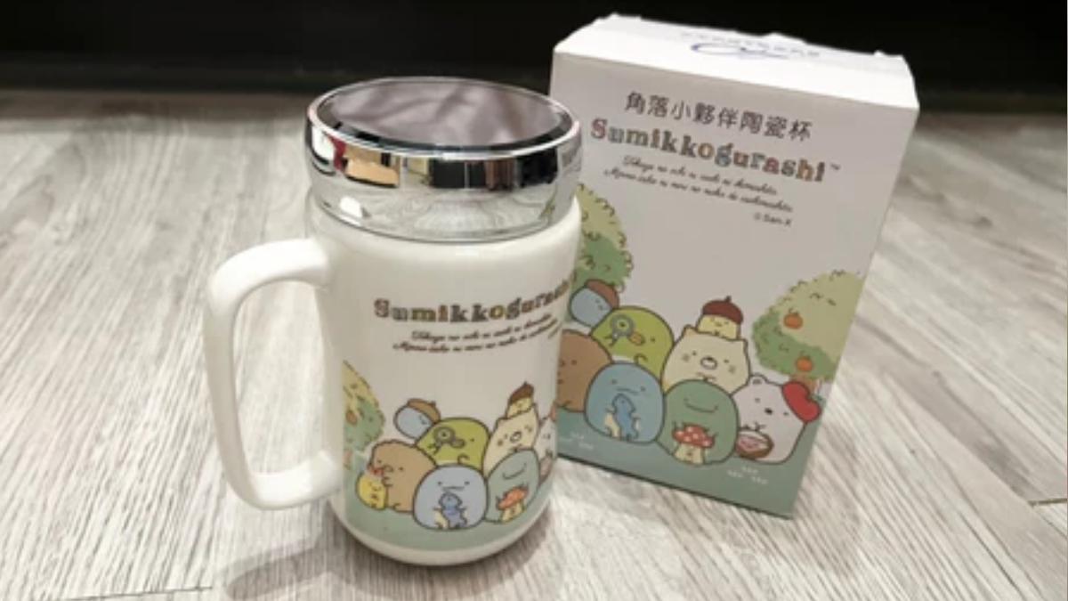 2020年聯電推出角落小夥伴陶瓷杯。(圖/翻攝自蝦皮)