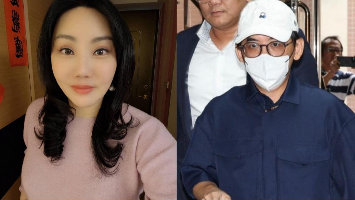 命理師沈嶸(左)表示黃子佼(右)有「死不認錯」、「狡辯」等不良業力。(圖/沈嶸提供、TVBS資料照)