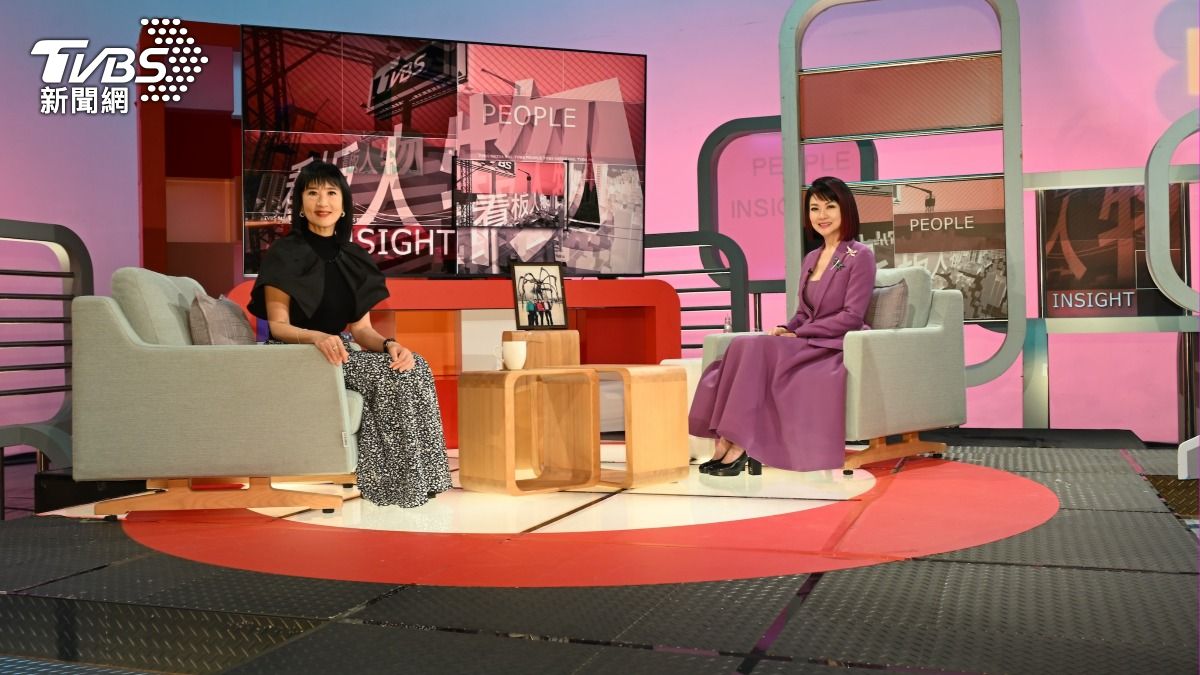 翁美慧說一路受到最重要的是婆婆與丈夫的鼓勵與陪伴。(圖/TVBS)