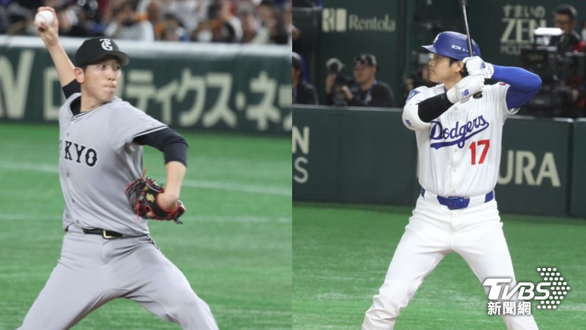 戶鄉翔征對決大谷翔平。(圖/李建緯攝)