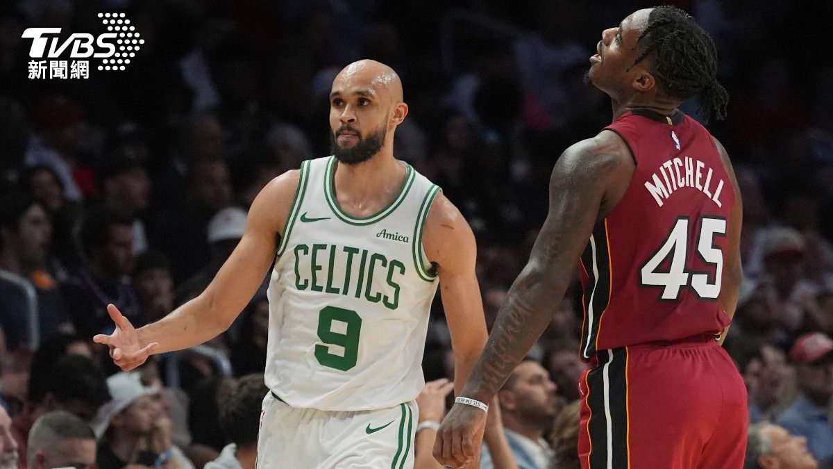 NBA/衛冕軍發威!塞爾蒂克三分雨熄滅熱火 連11年闖季後賽