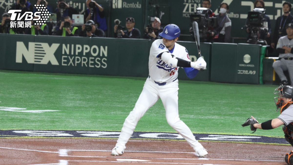 大谷翔平時隔2年再於日本開轟全壘打。(圖/李建緯攝)