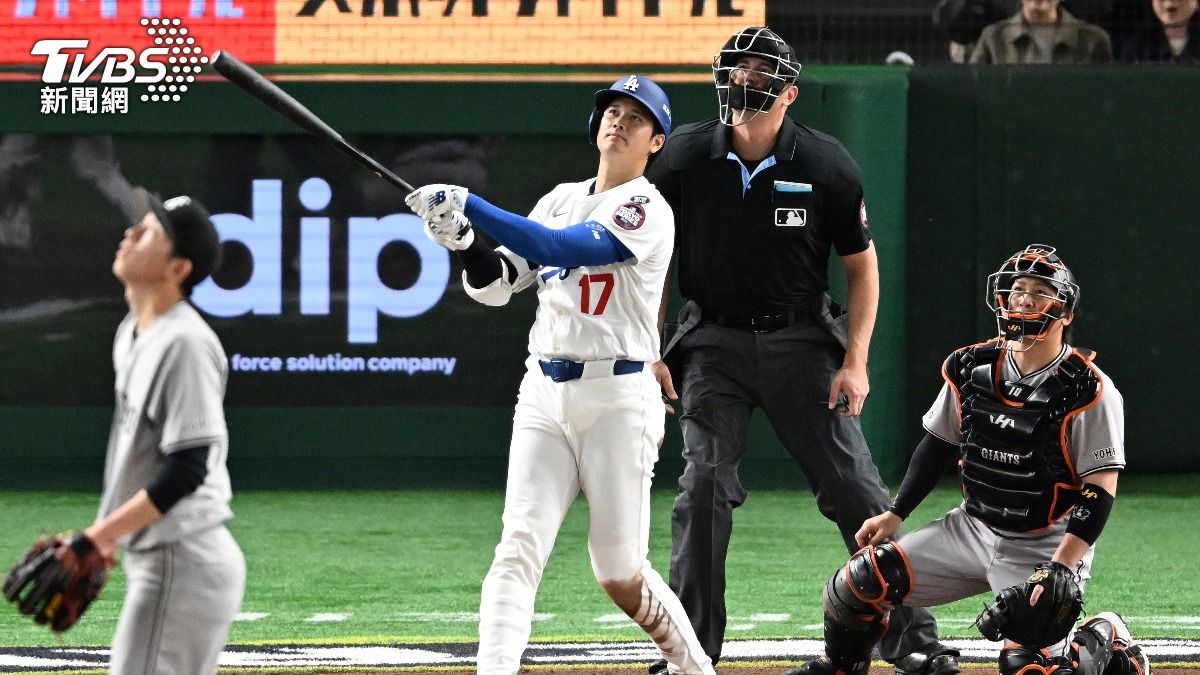 MLB東京賽/大谷開轟兩分砲 戶鄉翔征被「震撼教育」:力量驚人