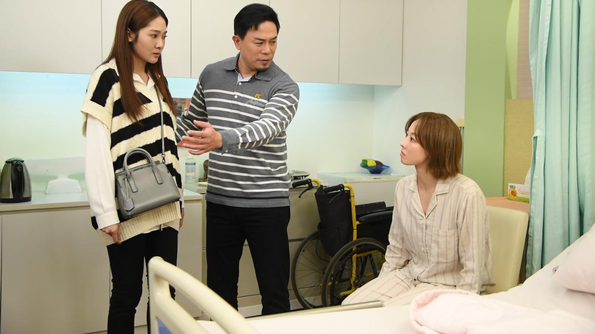 《願望》邱子芯（左）、夏語心（右）爭風吃醋。（圖／三立提供）