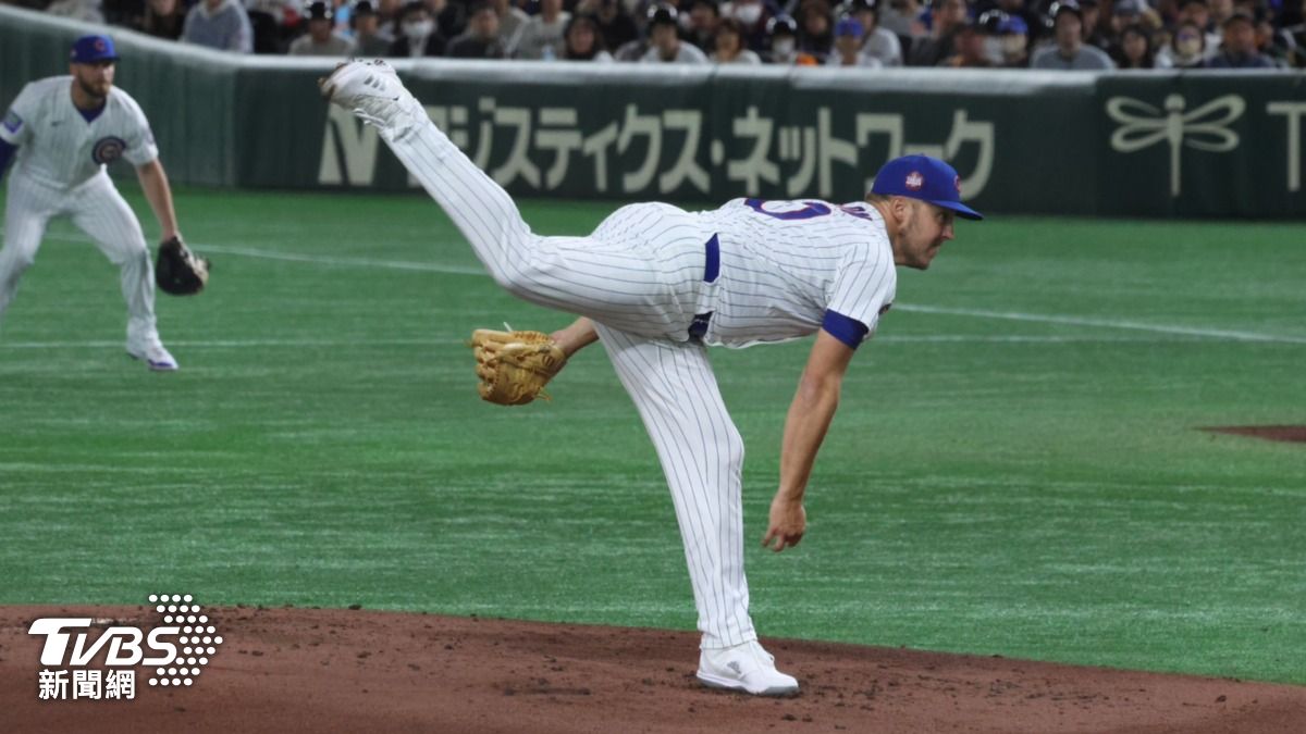 小熊投手 Jameson Taillon。(圖/李建緯攝)