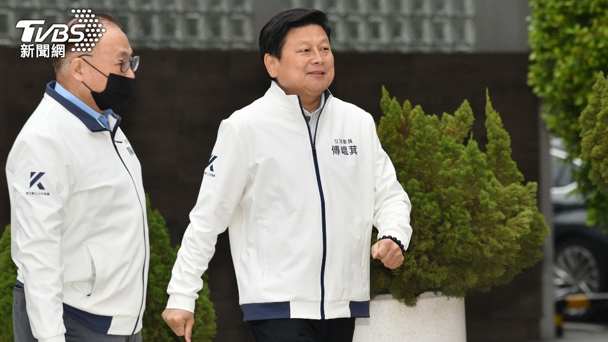 國民黨團總召傅崐萁。（圖／胡瑞麒攝）