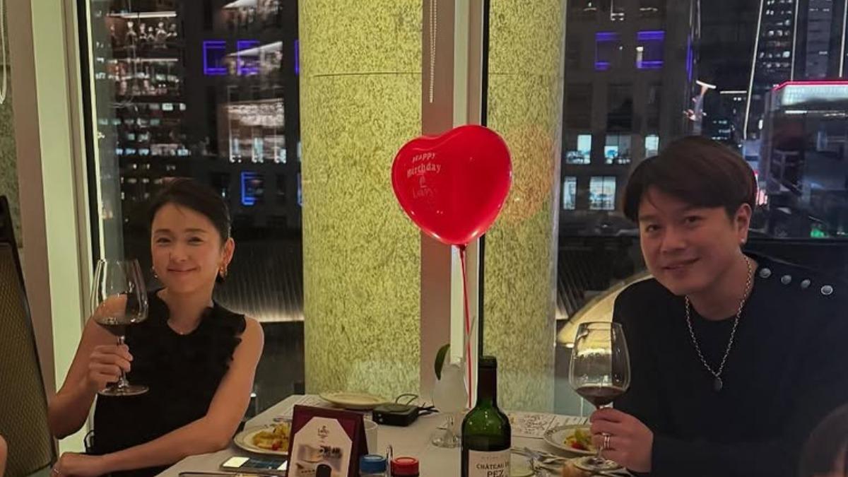 六月挺過婚變「再嫁」!李易深情告白:沒有妳沒現在的我 浪漫晚餐甜放閃