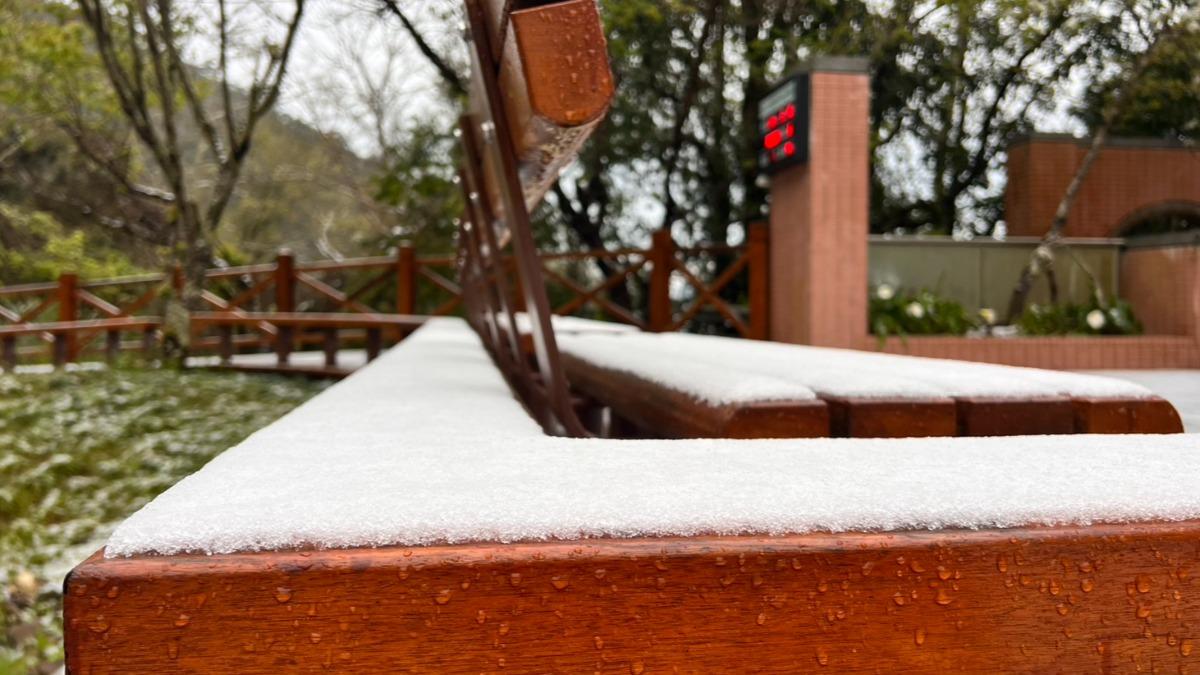 拉拉山雪景。（圖／風管處提供）