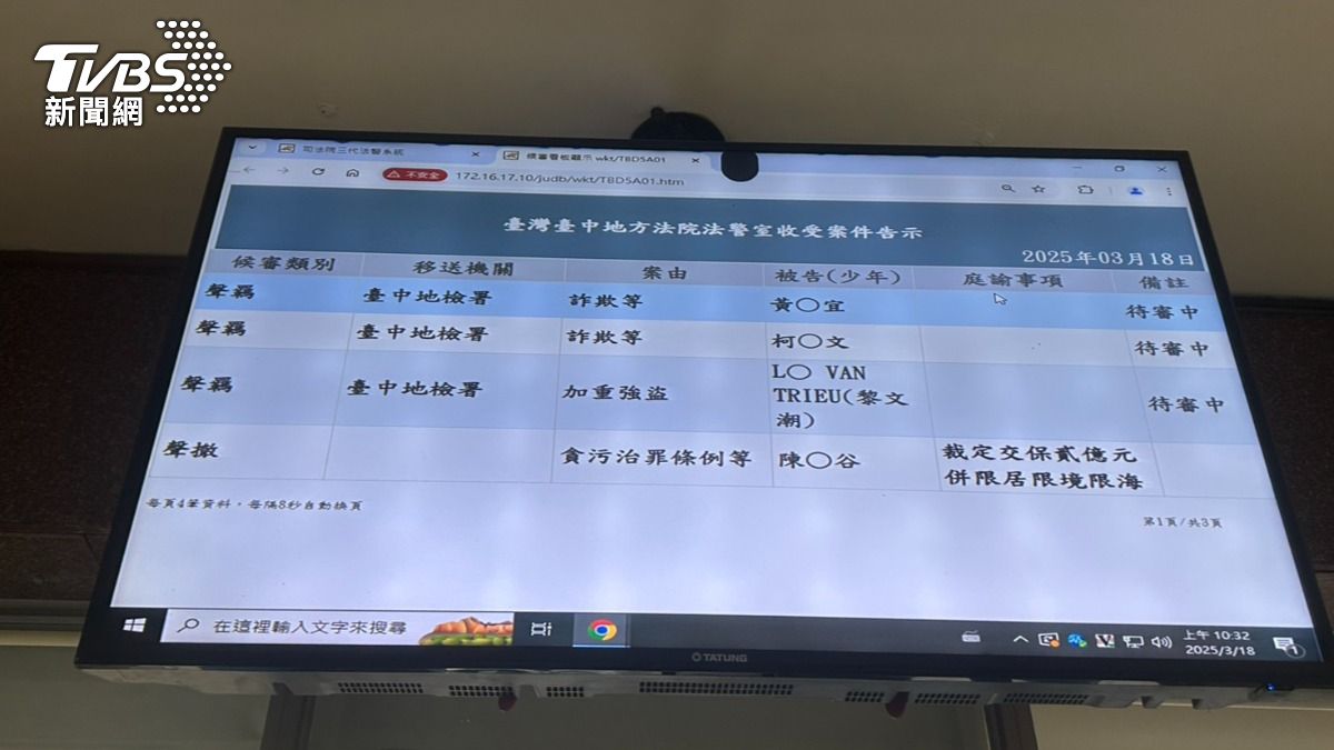 陳政谷2億交保。(圖/林冠丞攝)