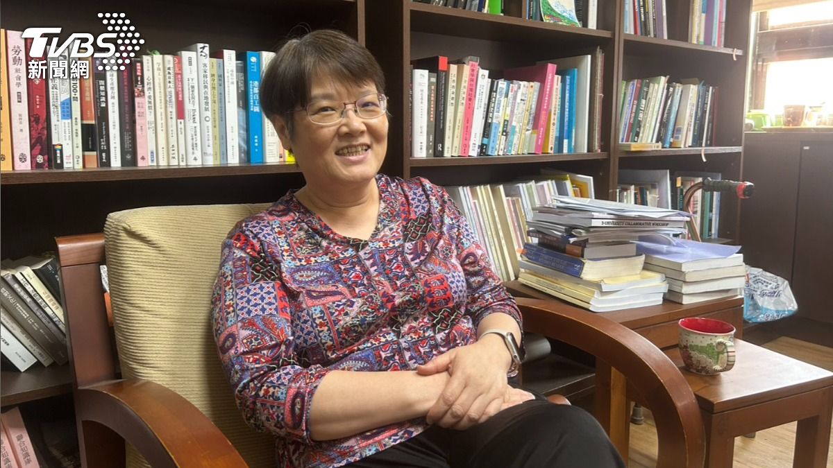 國立中山大學社會科學院院長陳美華。(圖/林冠丞攝)
