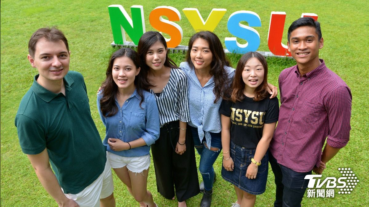 中山大學注重國際交流，招募境外學生到台灣就讀。（圖／國立中山大學）