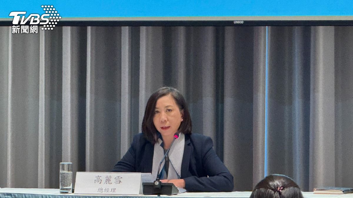 中信金控總經理高麗雪。(圖/謝佩穎攝)