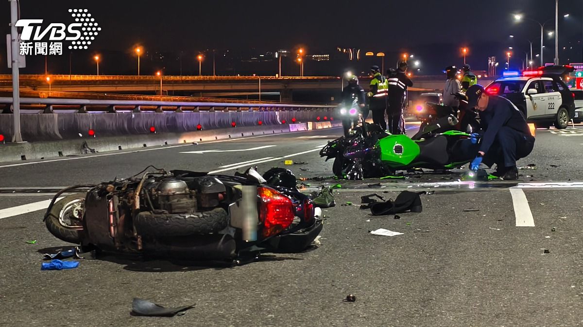 內湖失蹤翁騎車至蘆洲「逆向上橋」 猛撞重機女騎士身亡