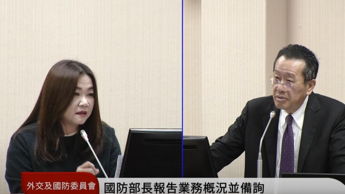 馬文君播李正皓喊軍審影片「滿恐怖」 顧立雄冷回:妳不是現役軍人