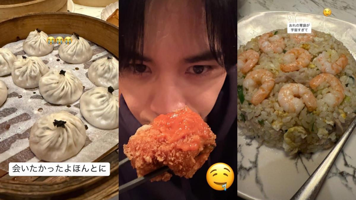 中島健人分享了在台灣品嘗到的美食。(圖/翻攝自中島健人IG)