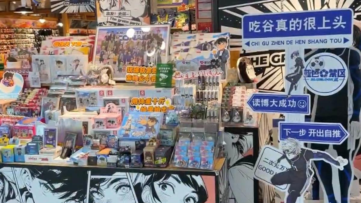 大陸二次元產品。(圖/TVB新聞)